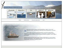 Tablet Screenshot of naturalworldjourneys.com